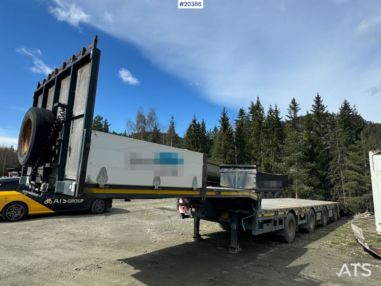 Broshuis Maskinsemi - Lavloader semitrailer: bilde 4 Broshuis Maskinsemi - Lavloader semitrailer: bilde 4