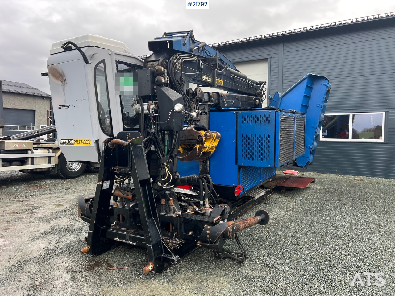 Bruks 806st Bio tre kverner m/ Epsilon palfinger m120l97 tømmerkrane - Flismaskin: bilde 2 Bruks 806st Bio tre kverner m/ Epsilon palfinger m120l97 tømmerkrane - Flismaskin: bilde 2