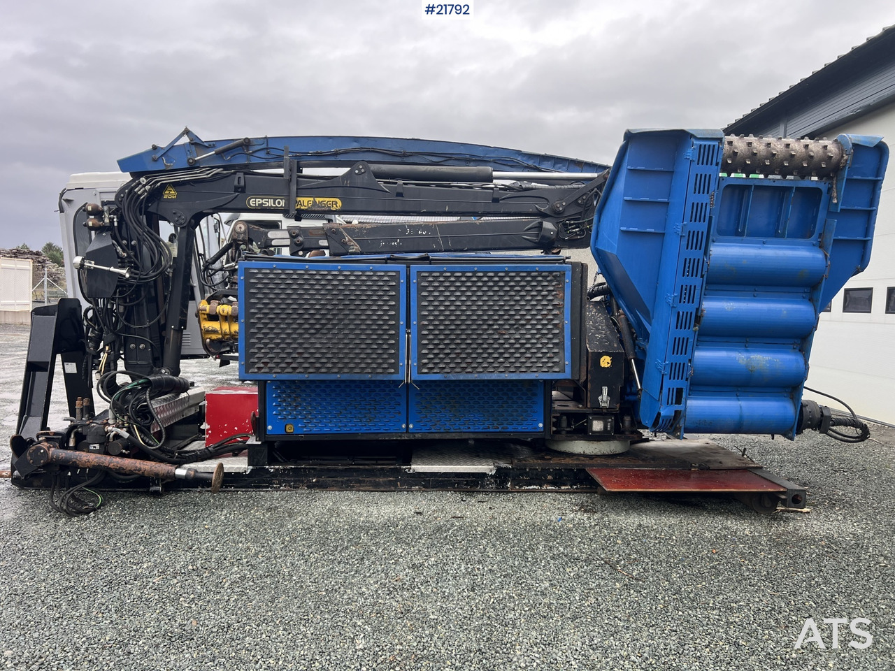 Bruks 806st Bio tre kverner m/ Epsilon palfinger m120l97 tømmerkrane - Flismaskin: bilde 3 Bruks 806st Bio tre kverner m/ Epsilon palfinger m120l97 tømmerkrane - Flismaskin: bilde 3