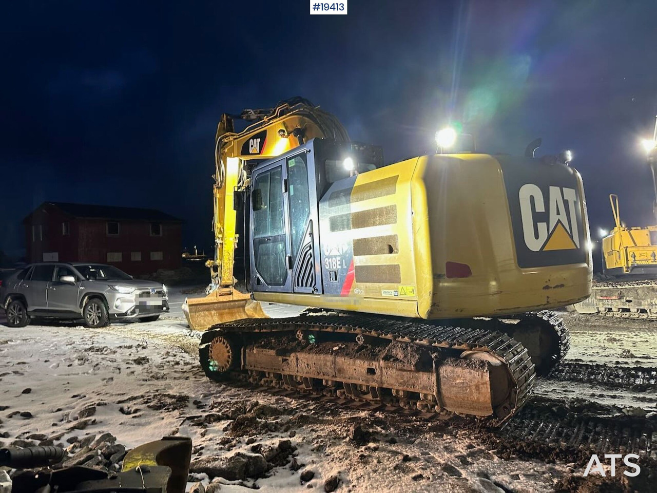 CAT 318EL crawler excavator w/ Cleaning bucket, tooth bucket and rototilt. WATCH VIDEO. - Gravemaskin: bilde 3 CAT 318EL crawler excavator w/ Cleaning bucket, tooth bucket and rototilt. WATCH VIDEO. - Gravemaskin: bilde 3