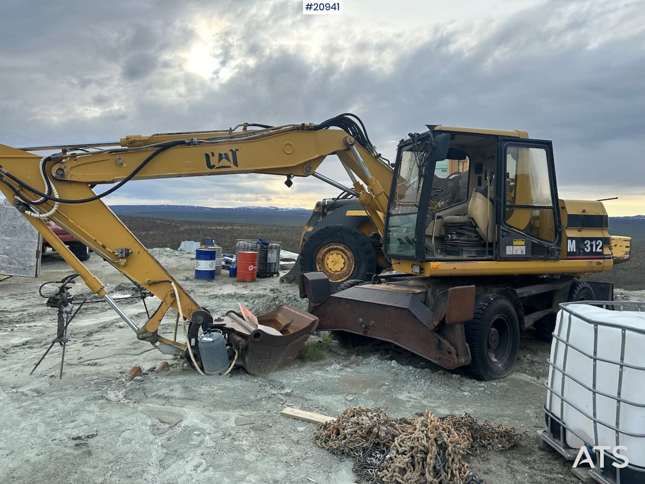 Caterpillar 312 - Hjulgraver: bilde 2 Caterpillar 312 - Hjulgraver: bilde 2