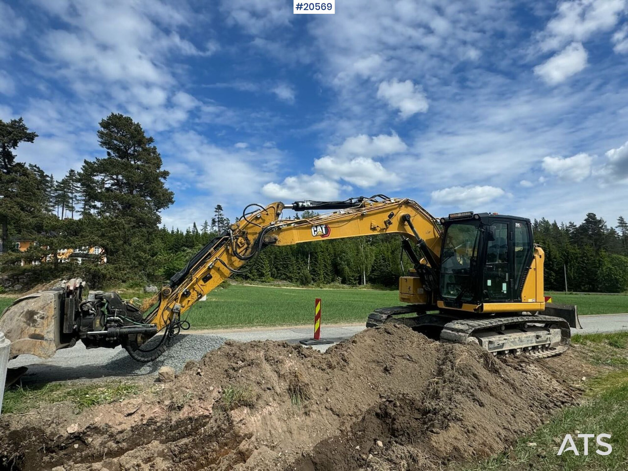 Caterpillar 315 Beltegraver m/ tilt og 2 skuffer - Gravemaskin: bilde 5 Caterpillar 315 Beltegraver m/ tilt og 2 skuffer - Gravemaskin: bilde 5