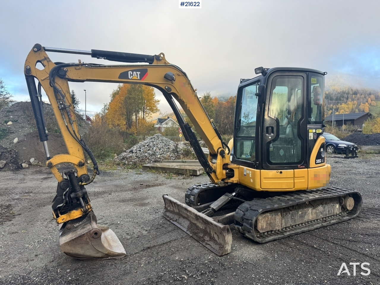Caterpillar CAT 305C m/ Rototilt og 2 skuffer - Beltegraver: bilde 2 Caterpillar CAT 305C m/ Rototilt og 2 skuffer - Beltegraver: bilde 2