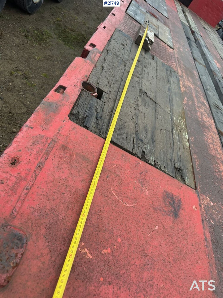 Damm 3SD335 3 akslet maskintralle - Lavloader semitrailer: bilde 4 Damm 3SD335 3 akslet maskintralle - Lavloader semitrailer: bilde 4