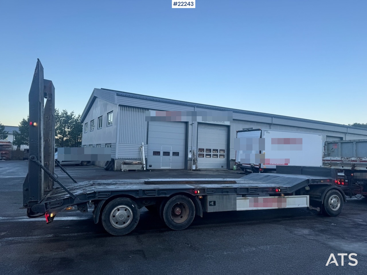 Lavloader tilhenger Damm Maskinslep – Eu-godkjent: bilde 7 Lavloader tilhenger Damm Maskinslep – Eu-godkjent: bilde 7