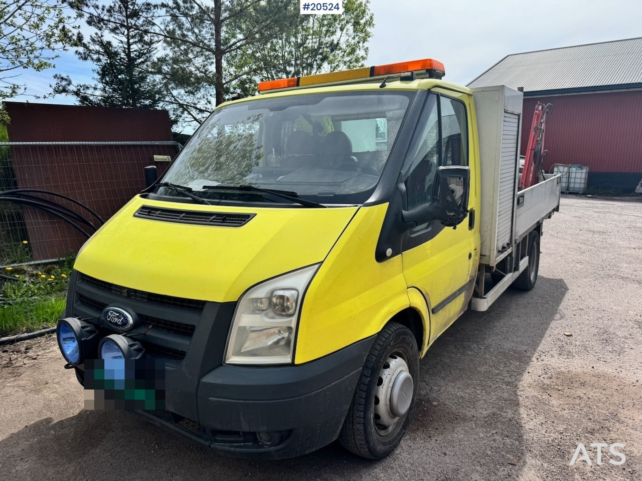 Ford TRANSIT - Varebil med plan, Kranbil: bilde 1 Ford TRANSIT - Varebil med plan, Kranbil: bilde 1