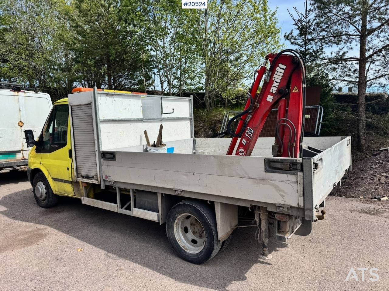 Ford TRANSIT - Varebil med plan, Kranbil: bilde 3 Ford TRANSIT - Varebil med plan, Kranbil: bilde 3