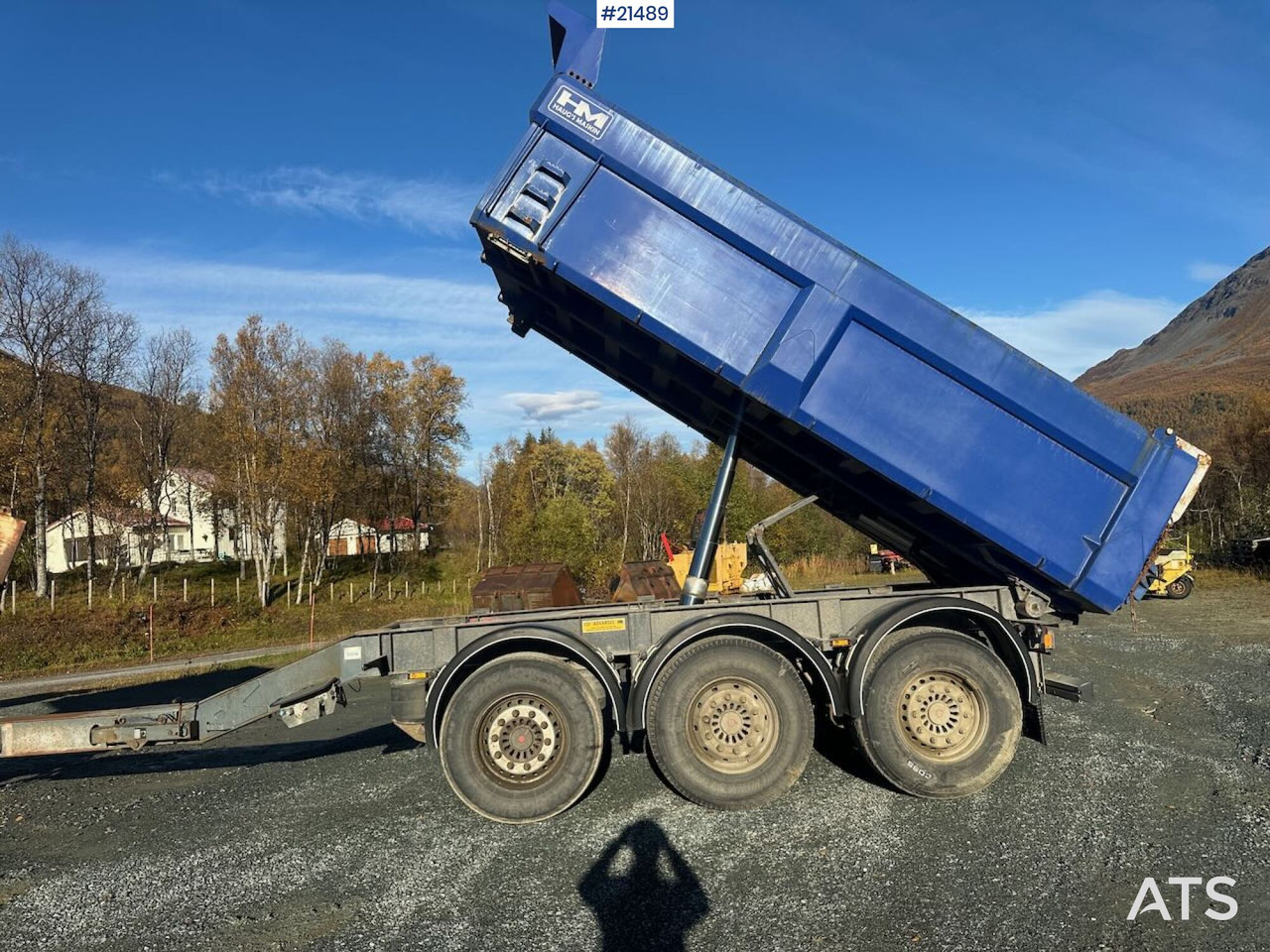 HM HM KHMD-24L trippelkjerre - Tipphenger: bilde 2 HM HM KHMD-24L trippelkjerre - Tipphenger: bilde 2