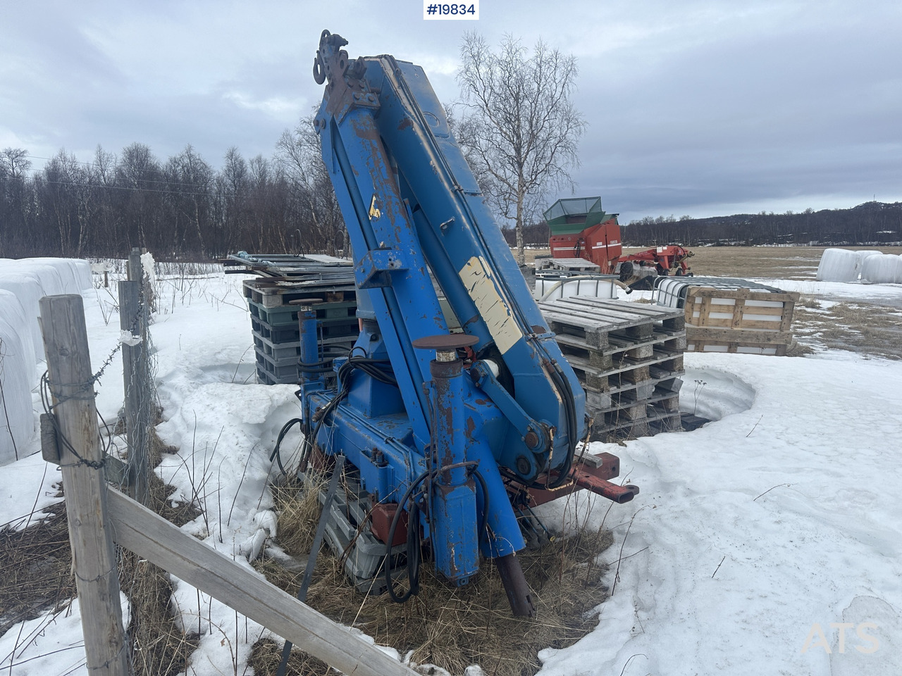 HMF rear-mounted 10 t/m crane - Lastebilkran: bilde 1 HMF rear-mounted 10 t/m crane - Lastebilkran: bilde 1