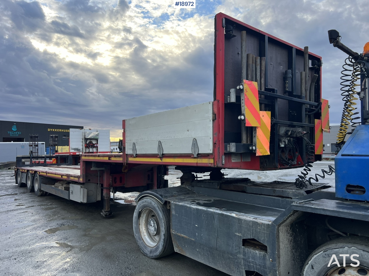 HRD 3 akslet jumbosemi m/ utrekk på 5.5 meter - Lavloader semitrailer: bilde 5 HRD 3 akslet jumbosemi m/ utrekk på 5.5 meter - Lavloader semitrailer: bilde 5