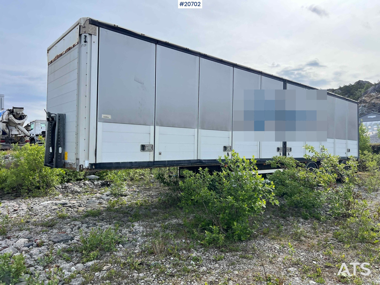 HRD 3 akslet kapelltralle rep.objekt m/ full sideåpning - Skapsemi: bilde 2 HRD 3 akslet kapelltralle rep.objekt m/ full sideåpning - Skapsemi: bilde 2