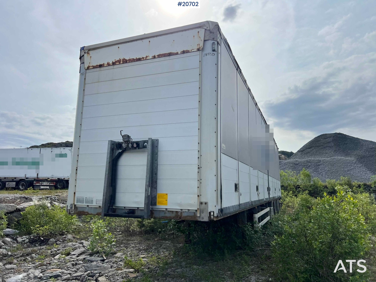 HRD 3 akslet kapelltralle rep.objekt m/ full sideåpning - Skapsemi: bilde 5 HRD 3 akslet kapelltralle rep.objekt m/ full sideåpning - Skapsemi: bilde 5