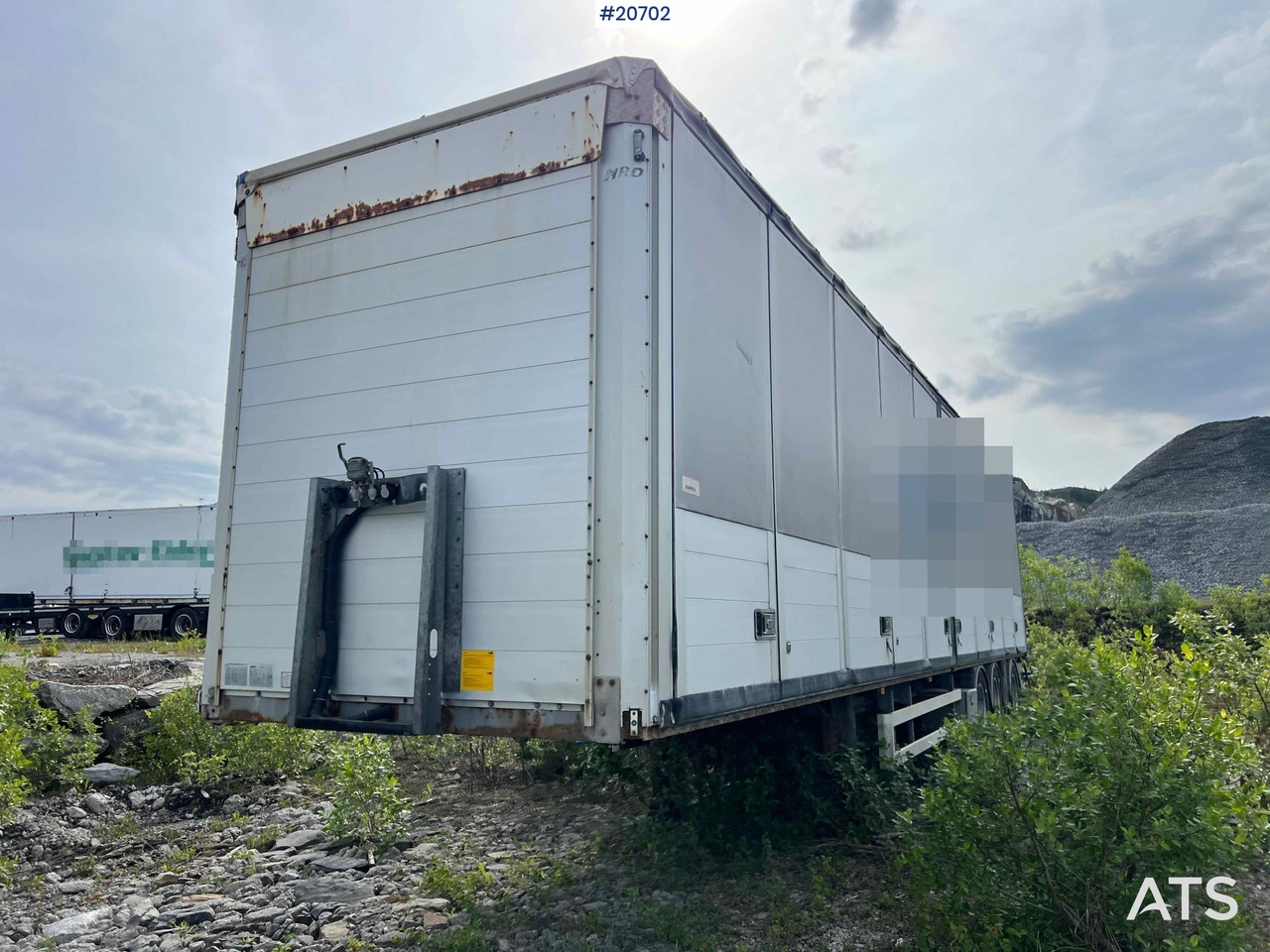 HRD 3 akslet kapelltralle rep.objekt m/ full sideåpning - Skapsemi: bilde 4 HRD 3 akslet kapelltralle rep.objekt m/ full sideåpning - Skapsemi: bilde 4