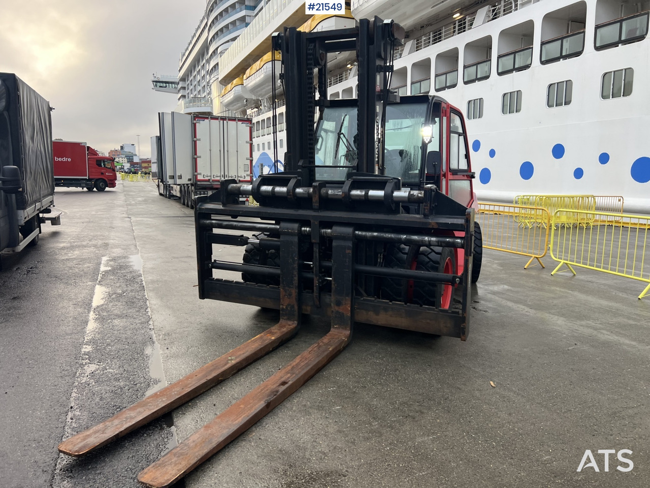 Hangcha CPCD120 Gaffeltruck m/ hydrauliske gafler, sideforskyvning og lite timer - Dieseltruck: bilde 3 Hangcha CPCD120 Gaffeltruck m/ hydrauliske gafler, sideforskyvning og lite timer - Dieseltruck: bilde 3