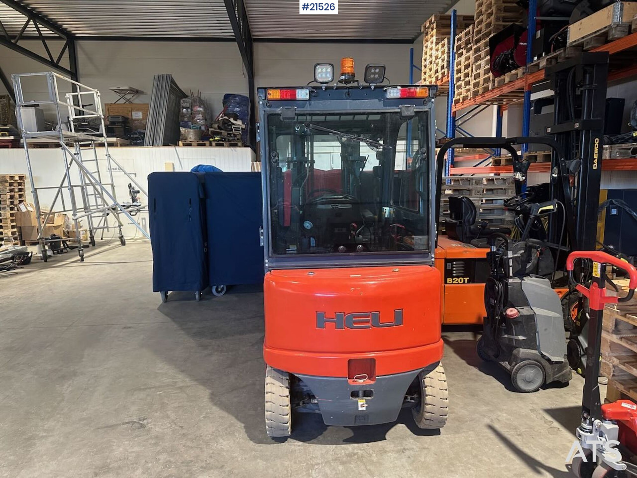 Heli CPD25 elektrisk motvekts truck. 4,7 meter løftehøyde - El-truck: bilde 4 Heli CPD25 elektrisk motvekts truck. 4,7 meter løftehøyde - El-truck: bilde 4