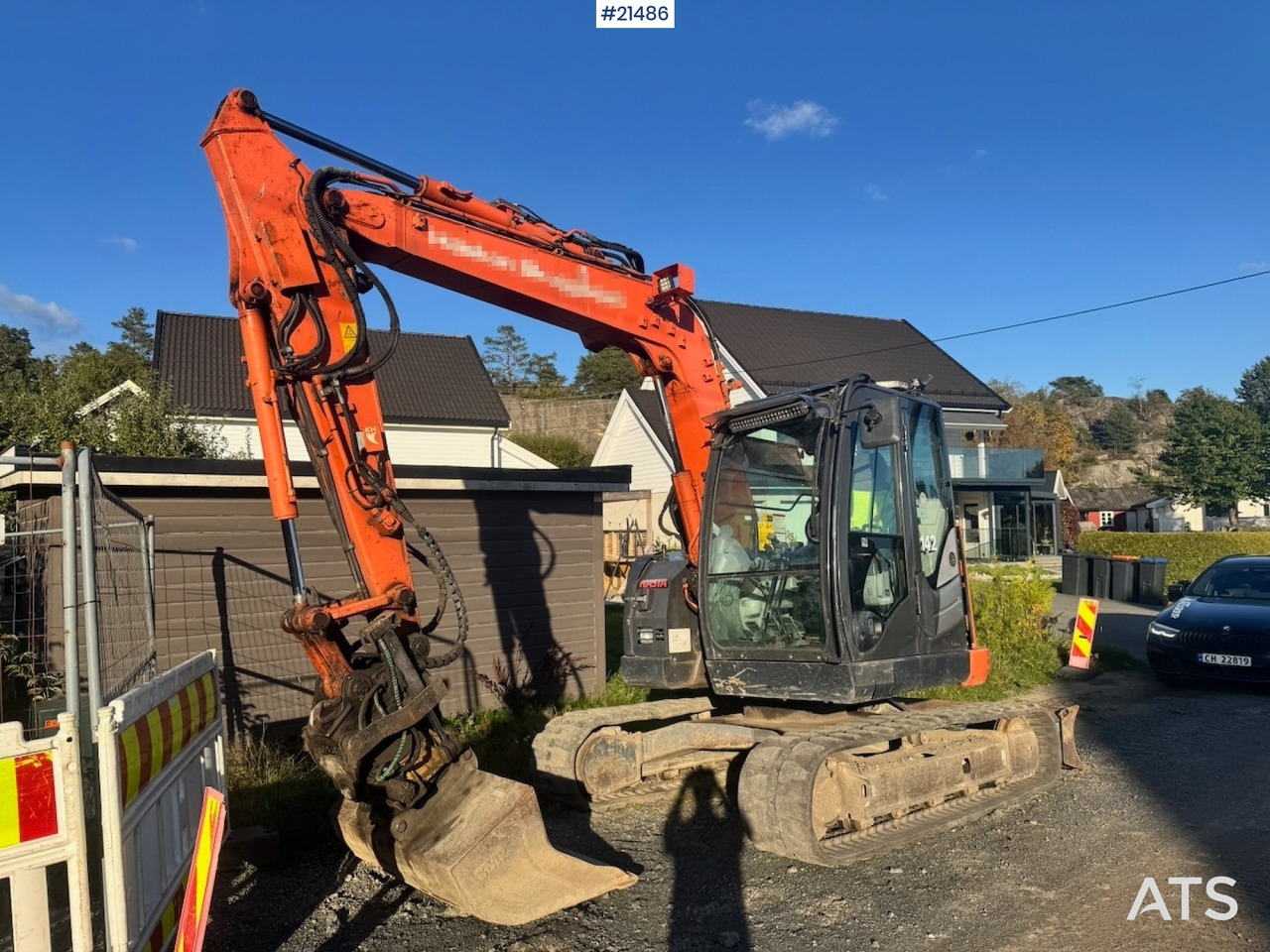 Hitachi ZX85US-5A - Beltegraver: bilde 2 Hitachi ZX85US-5A - Beltegraver: bilde 2
