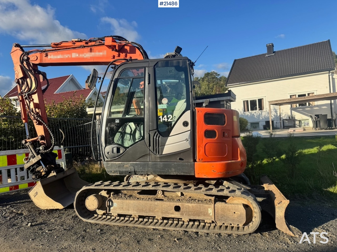 Hitachi ZX85US-5A - Beltegraver: bilde 3 Hitachi ZX85US-5A - Beltegraver: bilde 3