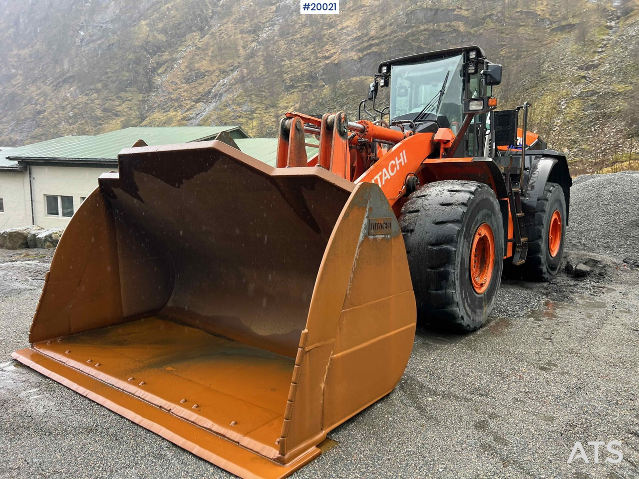 Hitachi zw370-6 Hjullaster m/ vekt, skriver og skuffe - Hjullaster: bilde 2 Hitachi zw370-6 Hjullaster m/ vekt, skriver og skuffe - Hjullaster: bilde 2