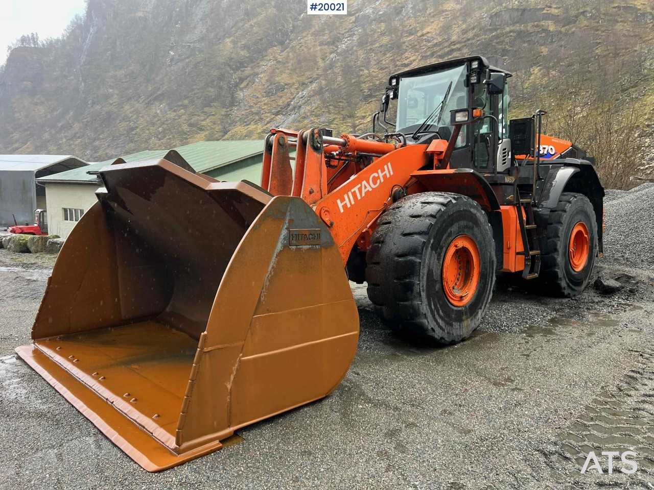 Hitachi zw370-6 Hjullaster m/ vekt, skriver og skuffe - Hjullaster: bilde 1 Hitachi zw370-6 Hjullaster m/ vekt, skriver og skuffe - Hjullaster: bilde 1