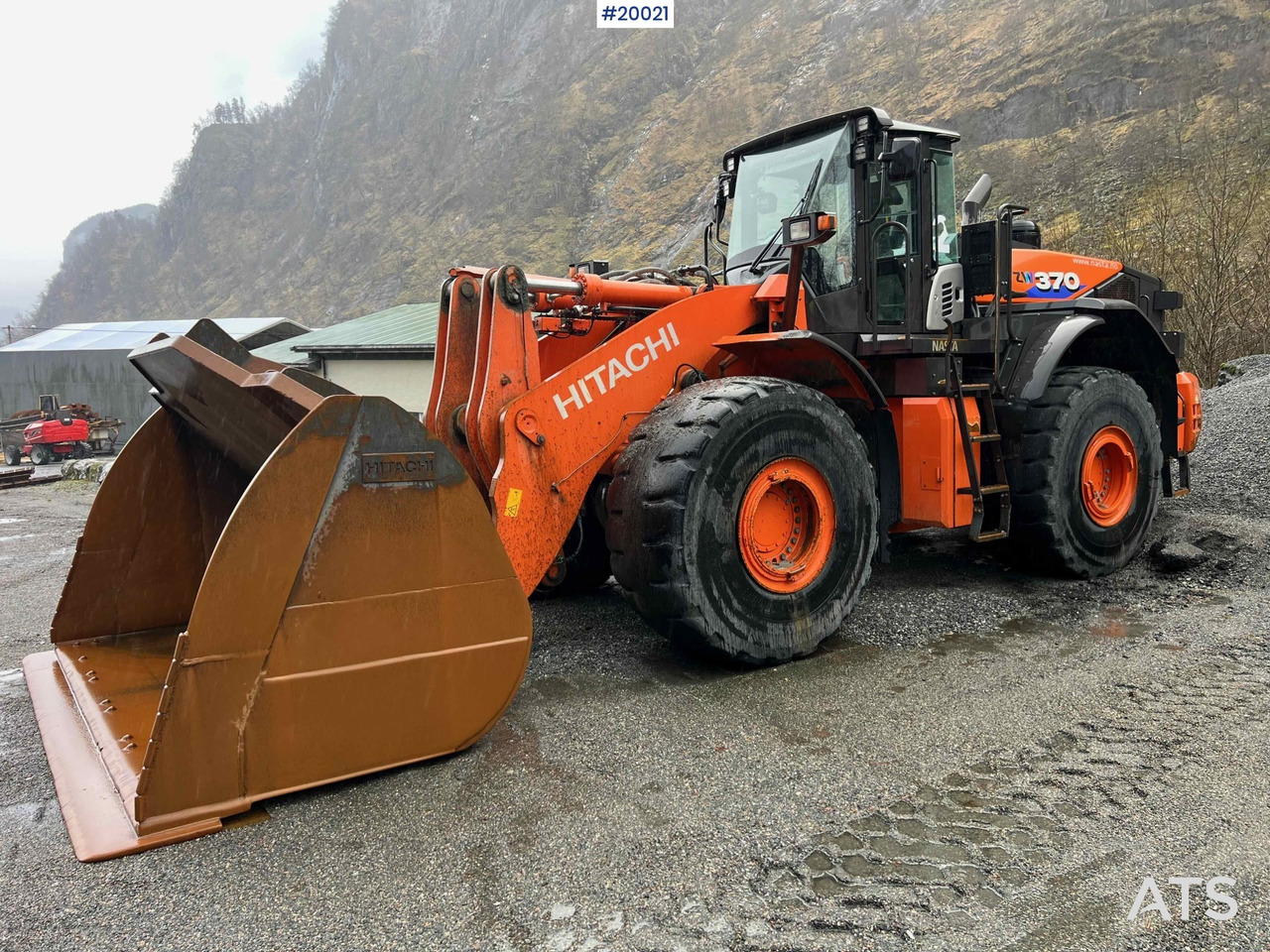 Hitachi zw370-6 Hjullaster m/ vekt, skriver og skuffe - Hjullaster: bilde 3 Hitachi zw370-6 Hjullaster m/ vekt, skriver og skuffe - Hjullaster: bilde 3