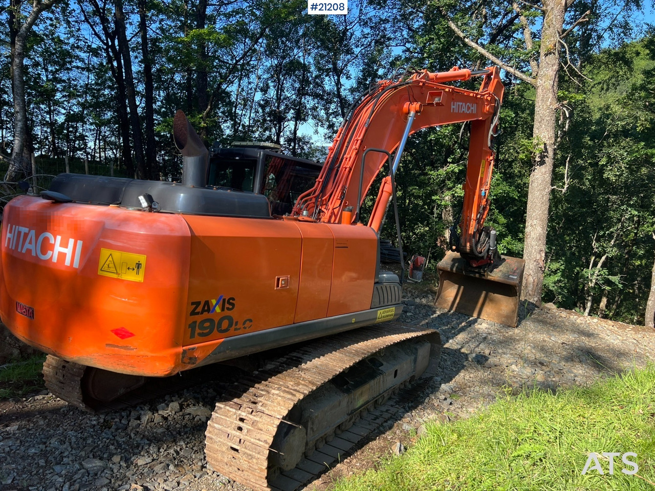 Hitachi zx190lc-5B gravemaskin m/ rototilt, pusseskuffe, graveskuffe og dyrkningsskuffe - Beltegraver: bilde 5 Hitachi zx190lc-5B gravemaskin m/ rototilt, pusseskuffe, graveskuffe og dyrkningsskuffe - Beltegraver: bilde 5