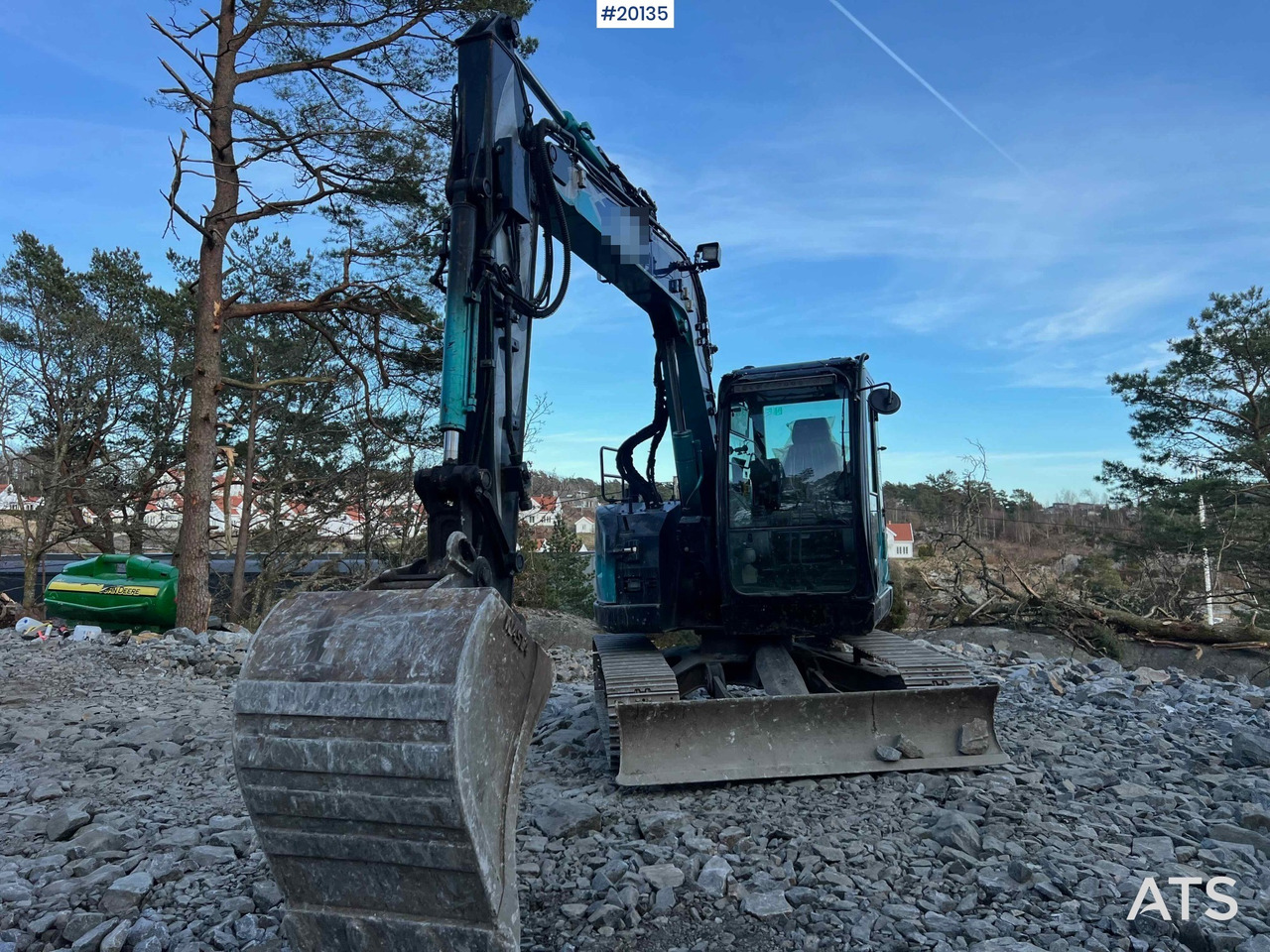 Hitachi zx85us-6 gravemaskin m/ graveskuffe, hydraulisk pusseskuffe, klype - Minigraver: bilde 2 Hitachi zx85us-6 gravemaskin m/ graveskuffe, hydraulisk pusseskuffe, klype - Minigraver: bilde 2