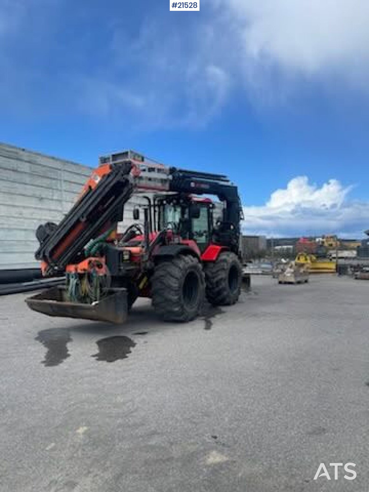 Huddig 1260C Traktorgraver m/ Palfinger kran, Lift, rototilt og skuffe - Traktorgraver: bilde 3 Huddig 1260C Traktorgraver m/ Palfinger kran, Lift, rototilt og skuffe - Traktorgraver: bilde 3
