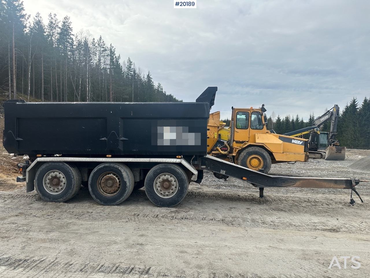 Istrail 3 Akslet Dumperkjerre - Tipphenger: bilde 2 Istrail 3 Akslet Dumperkjerre - Tipphenger: bilde 2