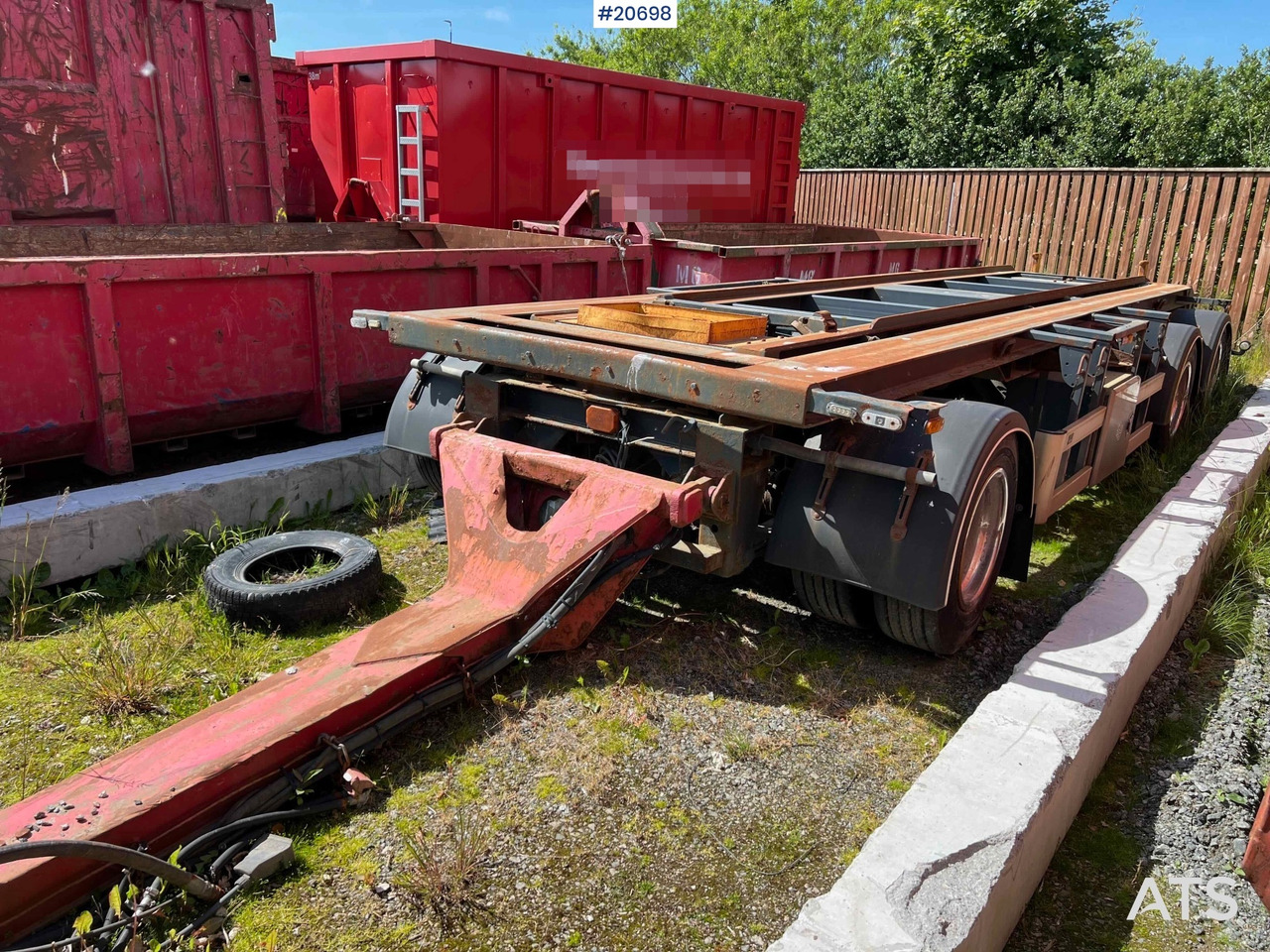 Istrail 3 akslet - Krokhenger/ Liftdumper henger: bilde 3 Istrail 3 akslet - Krokhenger/ Liftdumper henger: bilde 3