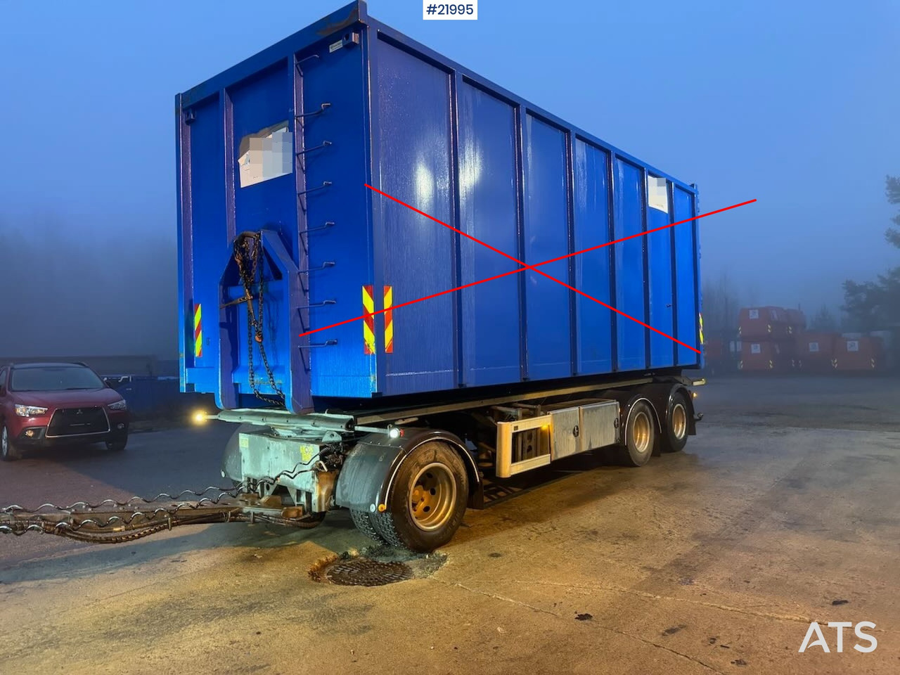 Istrail krokhenger m/ tipp - Krokhenger/ Liftdumper henger: bilde 1 Istrail krokhenger m/ tipp - Krokhenger/ Liftdumper henger: bilde 1