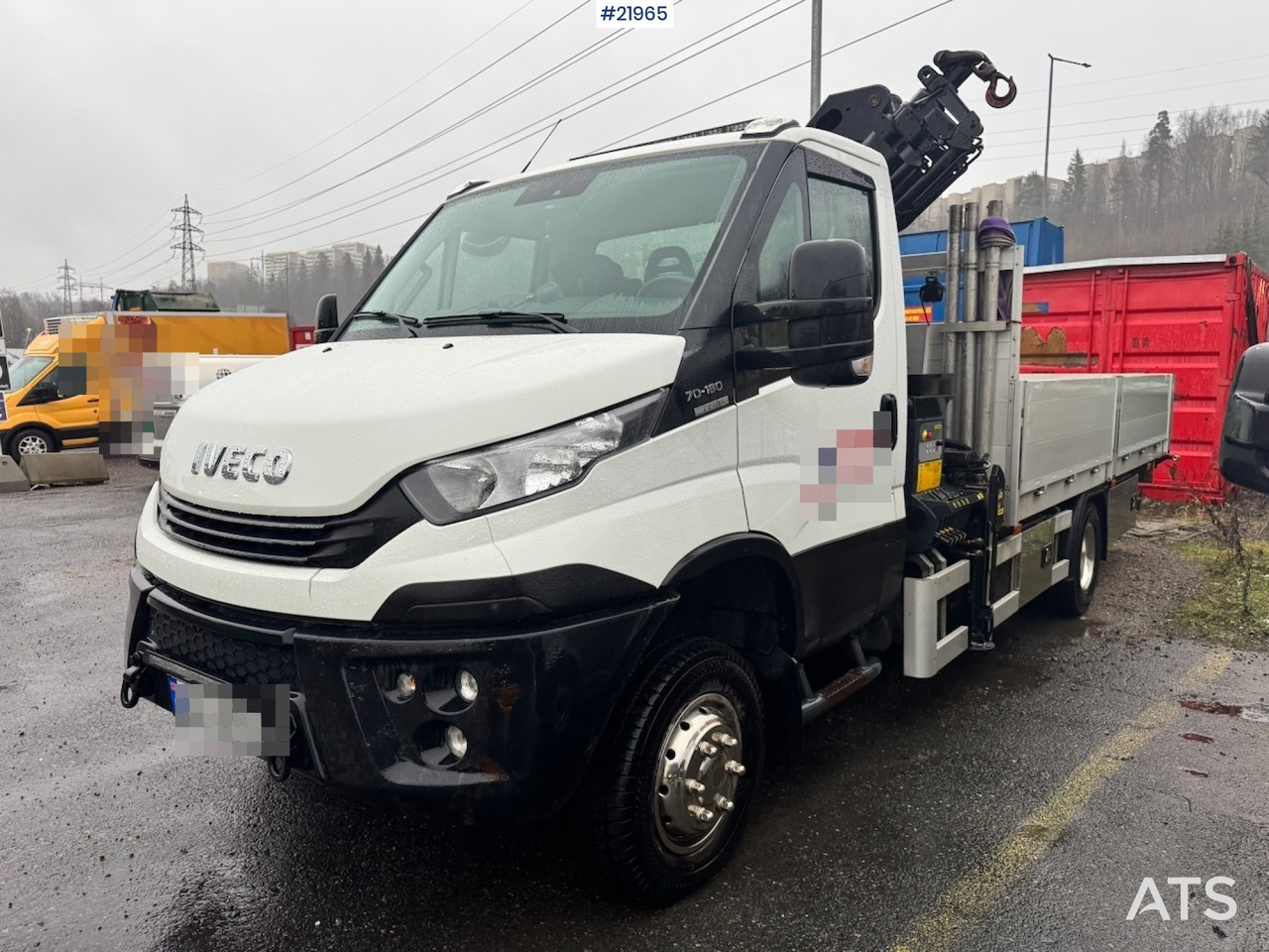 Iveco 70w - Kranbil: bilde 2 Iveco 70w - Kranbil: bilde 2