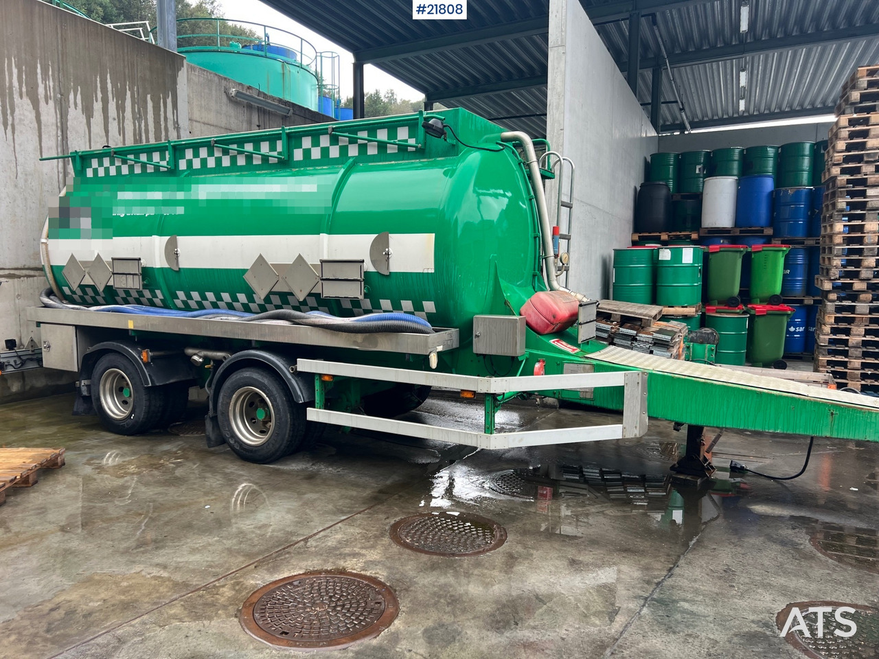 Jyki 2002 jyki ts2-15cr 2 akslet tankhenger rep.objekt - Tankhenger: bilde 1 Jyki 2002 jyki ts2-15cr 2 akslet tankhenger rep.objekt - Tankhenger: bilde 1