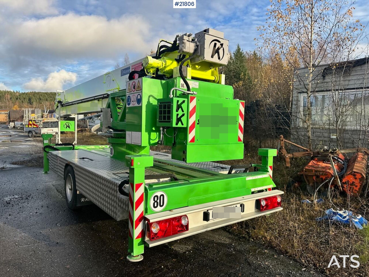 Klaas K21-30 Byggekran. 340 timer! - Selvreisende kran: bilde 5 Klaas K21-30 Byggekran. 340 timer! - Selvreisende kran: bilde 5