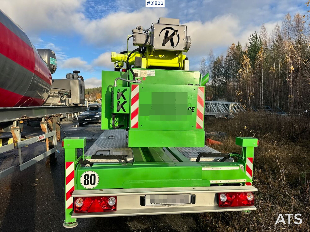 Klaas K21-30 Byggekran. 340 timer! - Selvreisende kran: bilde 4 Klaas K21-30 Byggekran. 340 timer! - Selvreisende kran: bilde 4