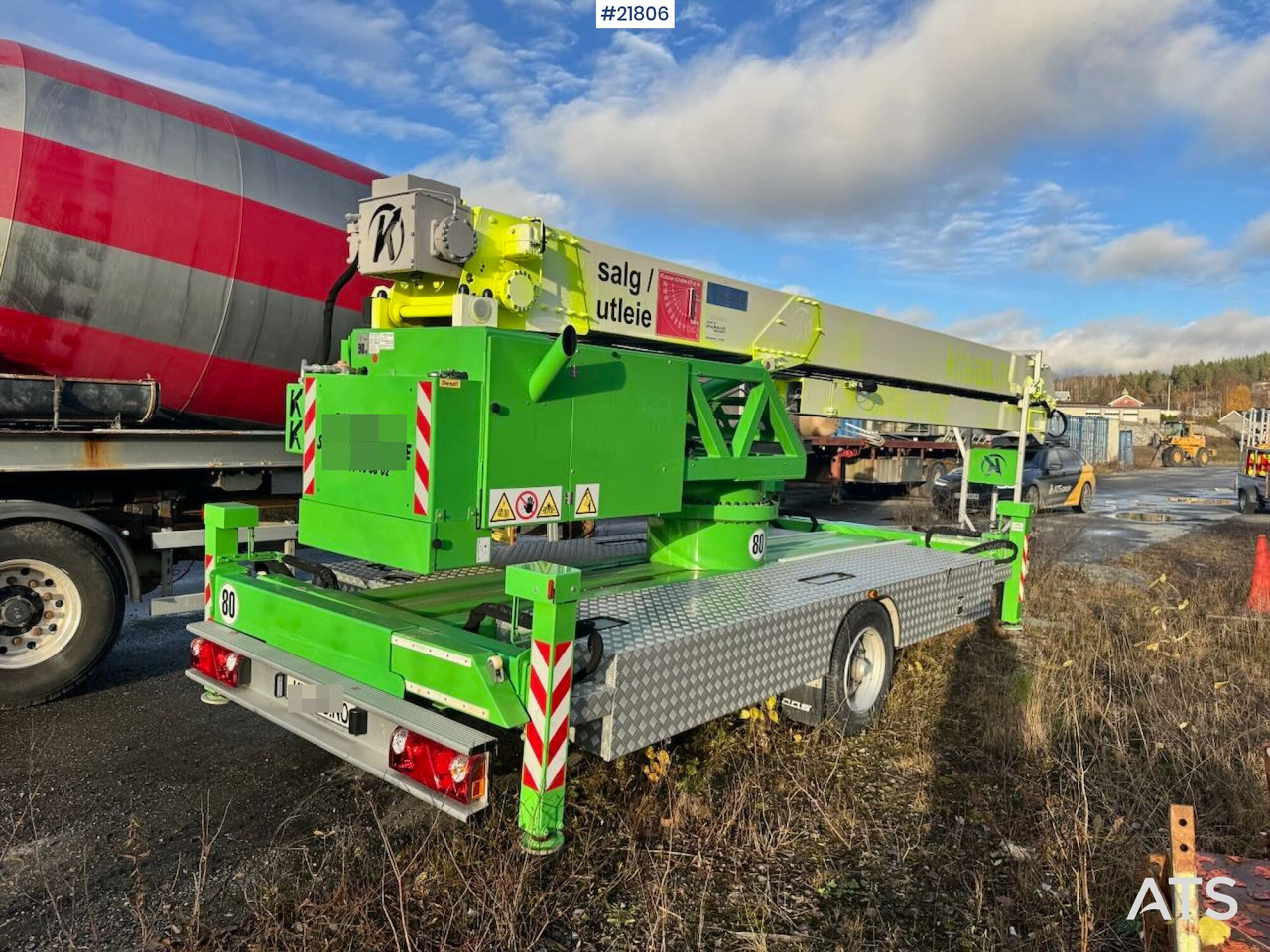 Klaas K21-30 Byggekran. 340 timer! - Selvreisende kran: bilde 3 Klaas K21-30 Byggekran. 340 timer! - Selvreisende kran: bilde 3