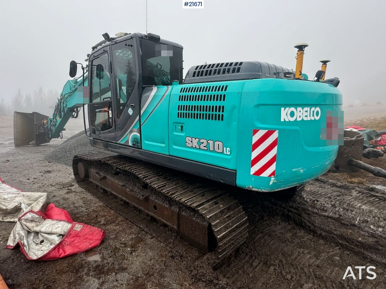 Kobelco SK210LC-10 Beltegraver m/ pusseskuffe, tilt og GPS - Beltegraver: bilde 5 Kobelco SK210LC-10 Beltegraver m/ pusseskuffe, tilt og GPS - Beltegraver: bilde 5