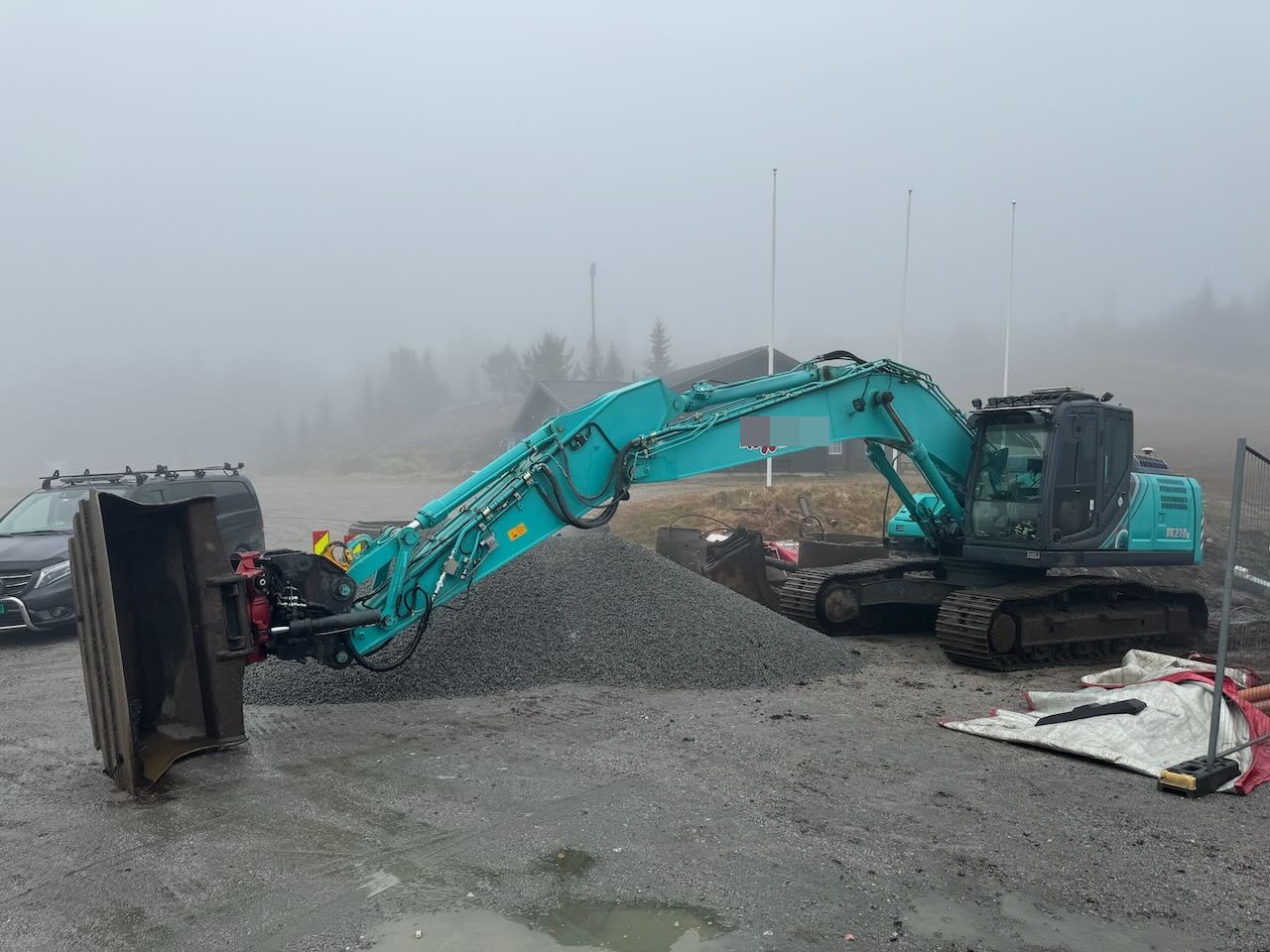 Kobelco SK210LC-10 Beltegraver m/ pusseskuffe, tilt og GPS - Beltegraver: bilde 2 Kobelco SK210LC-10 Beltegraver m/ pusseskuffe, tilt og GPS - Beltegraver: bilde 2