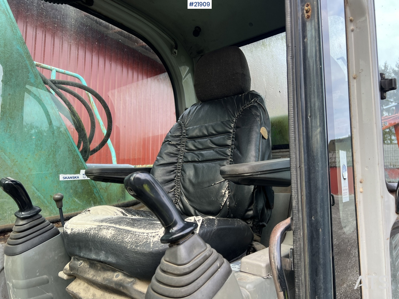 Beltegraver Kobelco sk135SRLC m/ pusseskuffe og graveskuffe: bilde 22