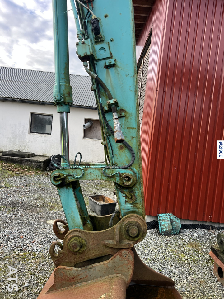 Beltegraver Kobelco sk135SRLC m/ pusseskuffe og graveskuffe: bilde 30