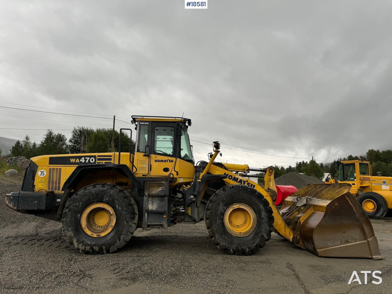 Komatsu 2004 Komatsu WA470-5H Hjullaster m/ skuffe - Hjullaster: bilde 3 Komatsu 2004 Komatsu WA470-5H Hjullaster m/ skuffe - Hjullaster: bilde 3