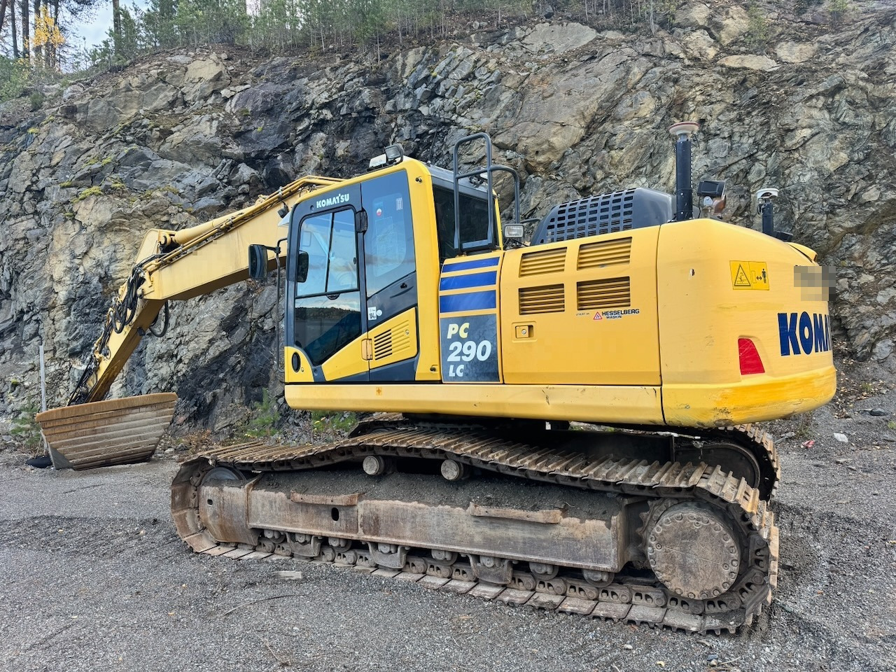 Komatsu Komatsu PC290LC-10 m/ Rototilt, 2 skuffer og GPS. Nytt understell! - Beltegraver: bilde 3 Komatsu Komatsu PC290LC-10 m/ Rototilt, 2 skuffer og GPS. Nytt understell! - Beltegraver: bilde 3