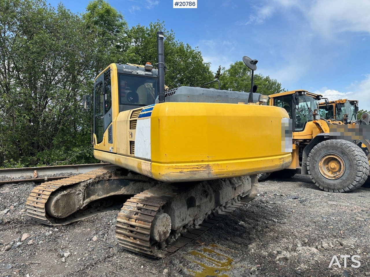 Komatsu PC210LC-8 - Beltegraver: bilde 3 Komatsu PC210LC-8 - Beltegraver: bilde 3