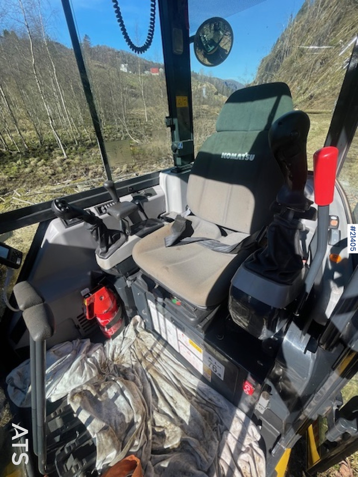 Minigraver Komatsu PC24 MR-5 gravemaskin m/ pusseskuffe, rototilt, smalskuffe, graveskuffe og klype: bilde 7 Minigraver Komatsu PC24 MR-5 gravemaskin m/ pusseskuffe, rototilt, smalskuffe, graveskuffe og klype: bilde 7