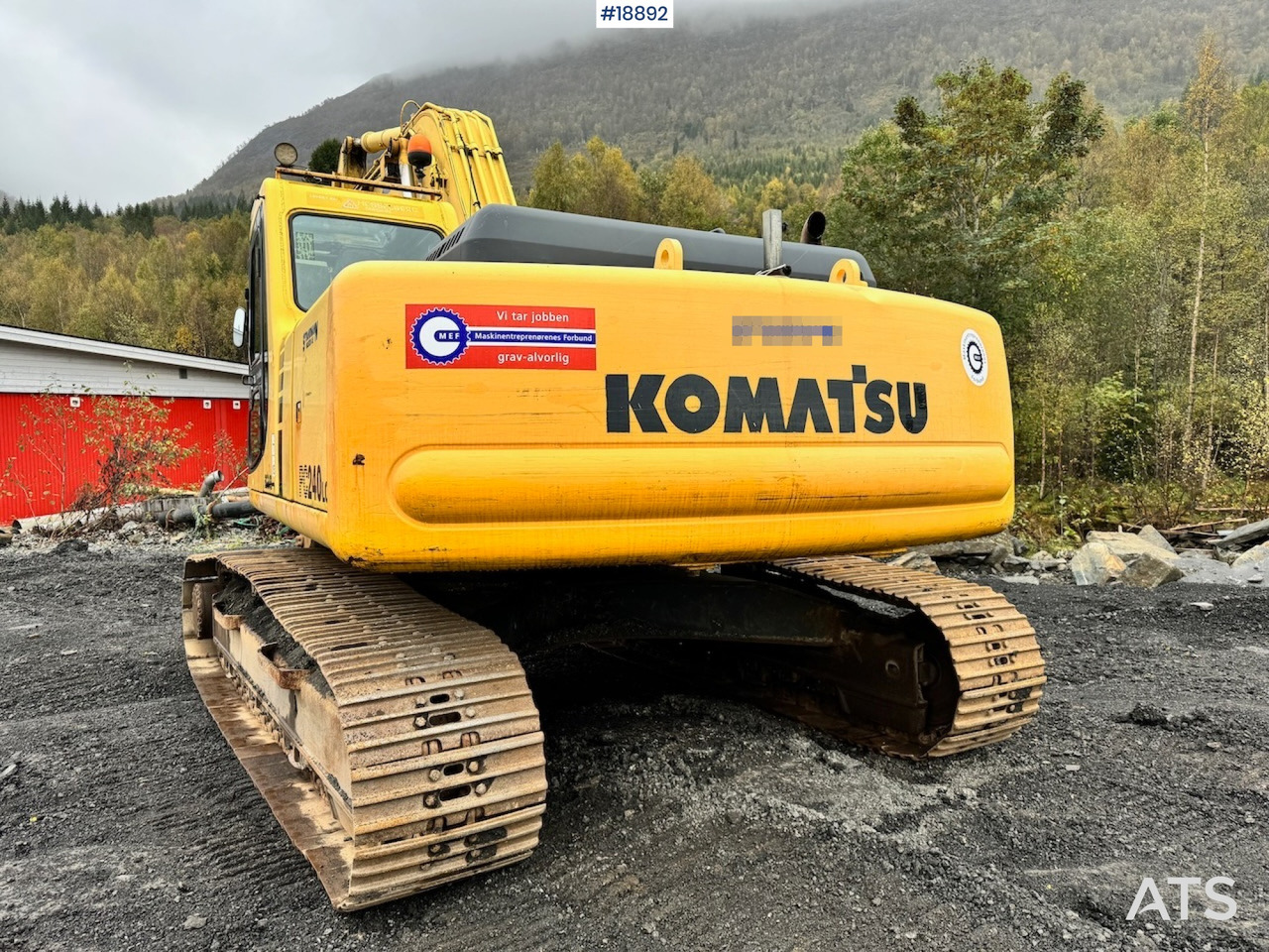 Komatsu PC240LC-6K Beltegraver m/ Graveskuffe - Gravemaskin: bilde 4 Komatsu PC240LC-6K Beltegraver m/ Graveskuffe - Gravemaskin: bilde 4