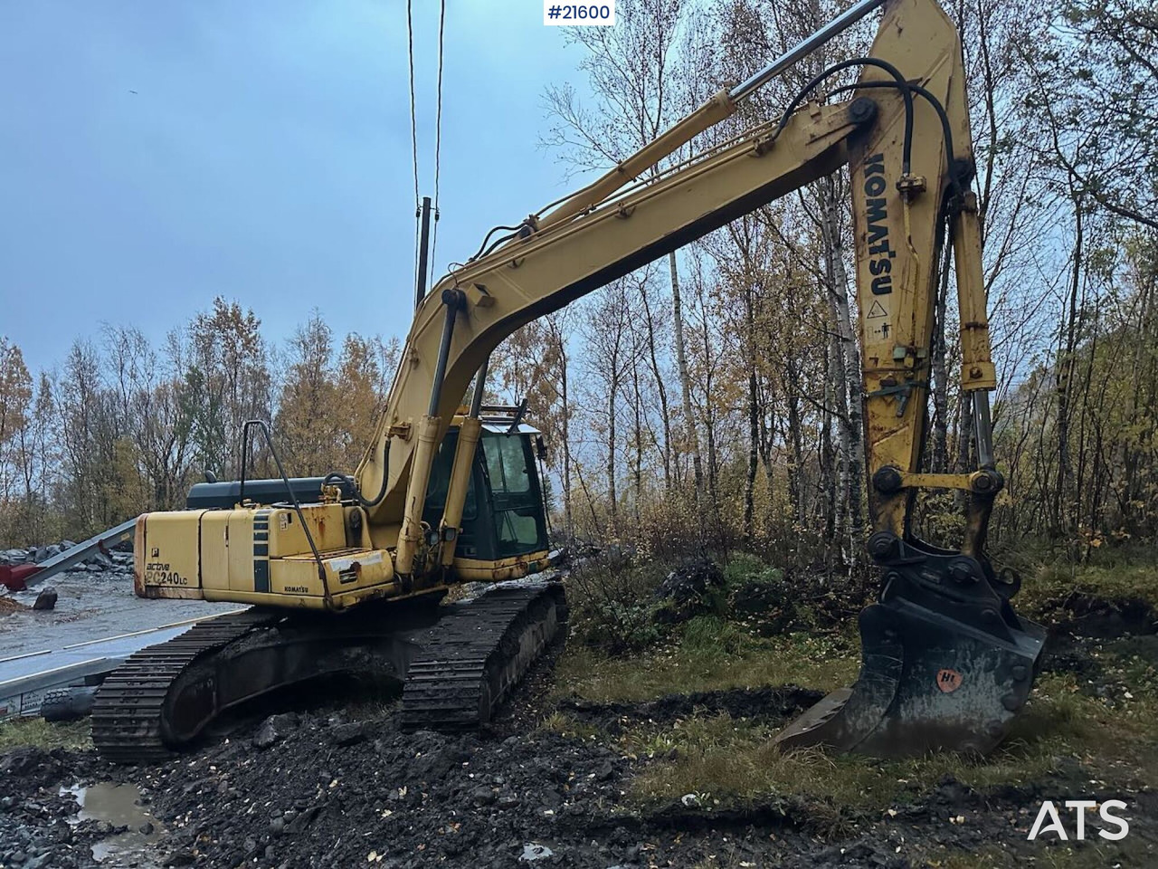 Komatsu PC240LC gravemaskin - Beltegraver: bilde 1 Komatsu PC240LC gravemaskin - Beltegraver: bilde 1