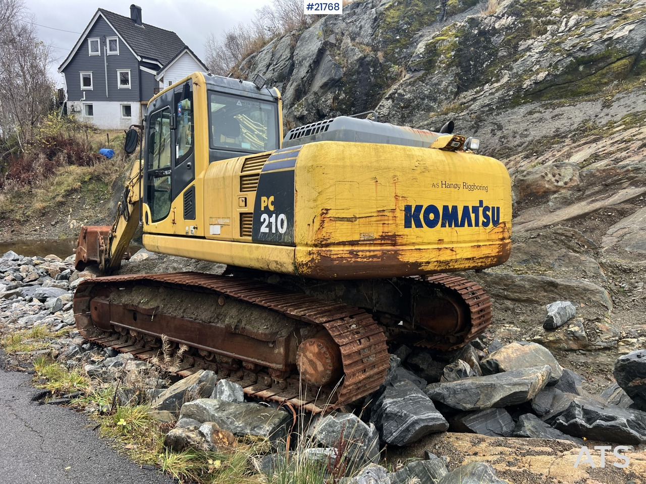 Komatsu pc210lc-8 gravemaskin m/ tannskuffe - Gravemaskin: bilde 2 Komatsu pc210lc-8 gravemaskin m/ tannskuffe - Gravemaskin: bilde 2