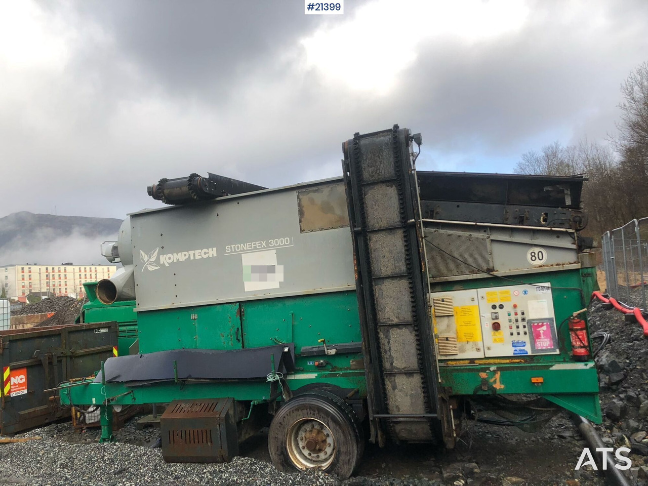 Komptech Stonefex 3000 - Sikteverk: bilde 1 Komptech Stonefex 3000 - Sikteverk: bilde 1