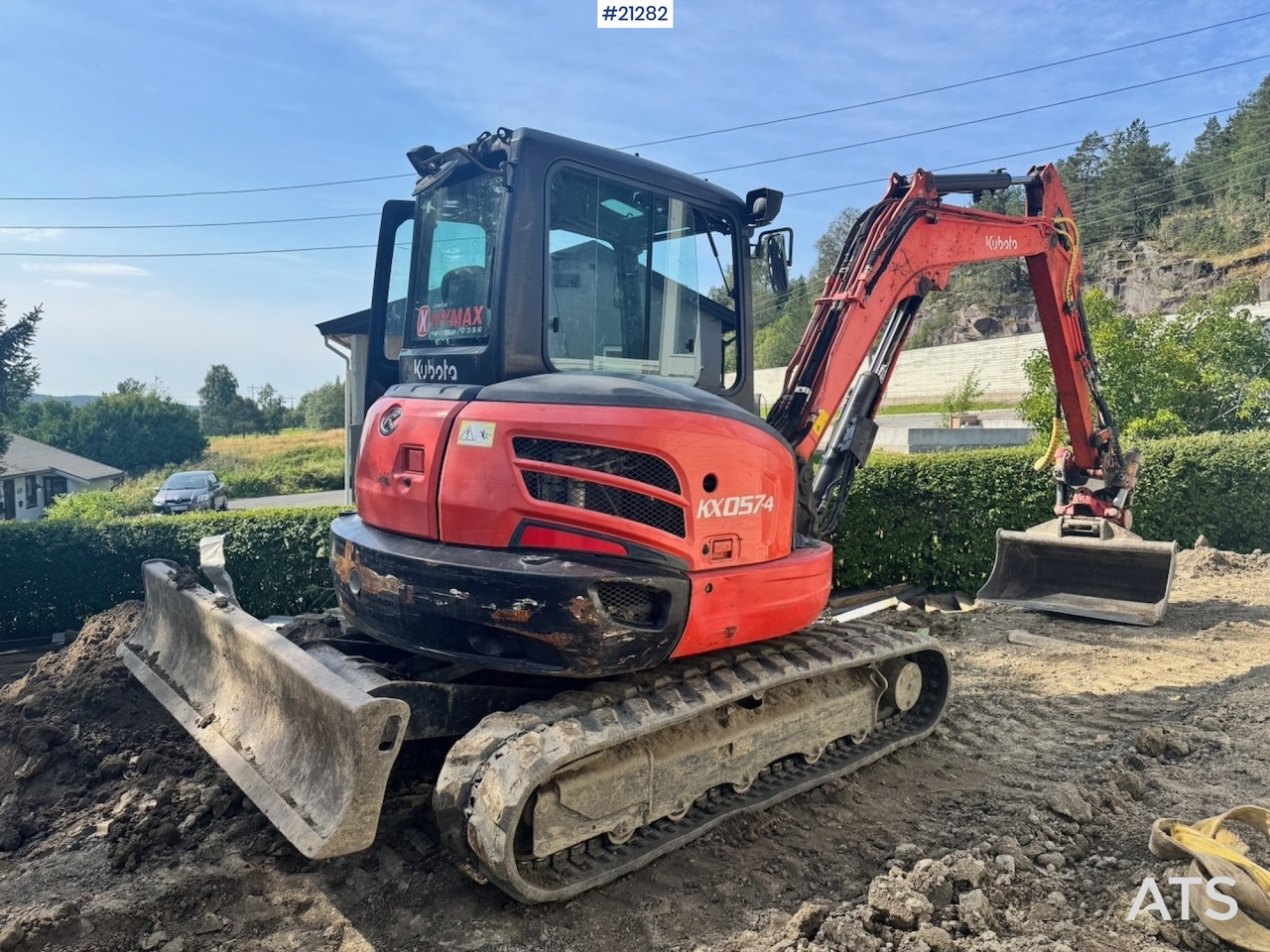 Kubota KX057-4 - Beltegraver: bilde 3 Kubota KX057-4 - Beltegraver: bilde 3