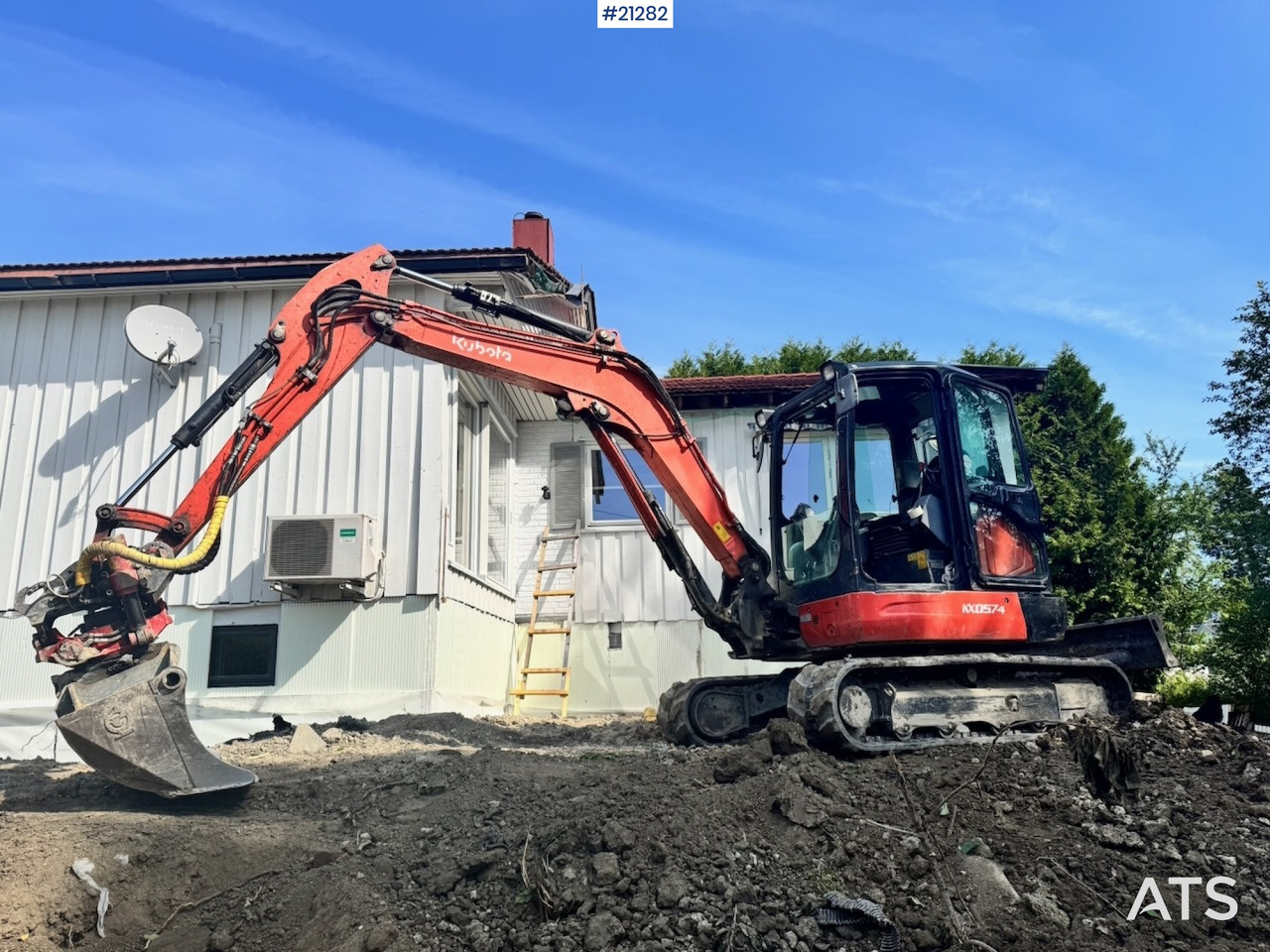 Kubota KX057-4 - Beltegraver: bilde 1 Kubota KX057-4 - Beltegraver: bilde 1