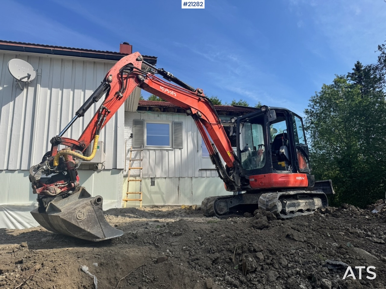Kubota KX057-4 - Beltegraver: bilde 2 Kubota KX057-4 - Beltegraver: bilde 2